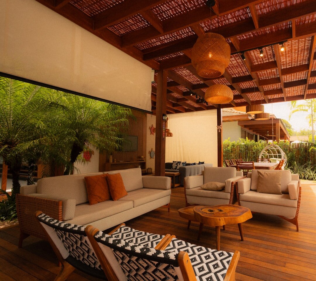 luxury beach house interior
