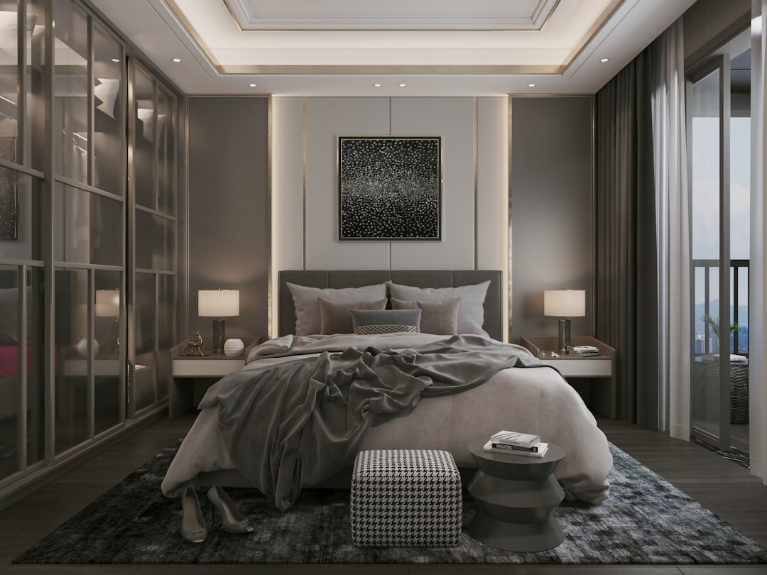 modern luxury bedroom